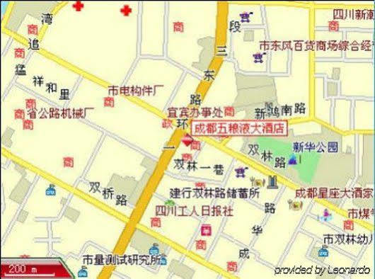 Wu Liang Ye Grand Hotel Чэнду Экстерьер фото